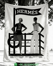 Hermes Throw Blankets